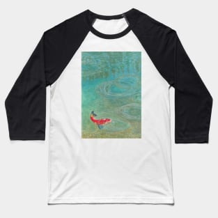 Koi fish in pond Baseball T-Shirt